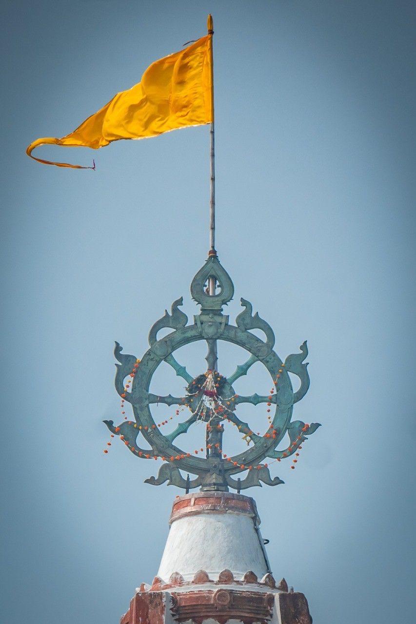 Nila Chakra atop Jagannath Temple Puri